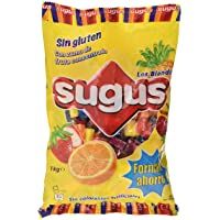Sugus Caramelos blandos con zumo de fruta - Paquete de 1 kg